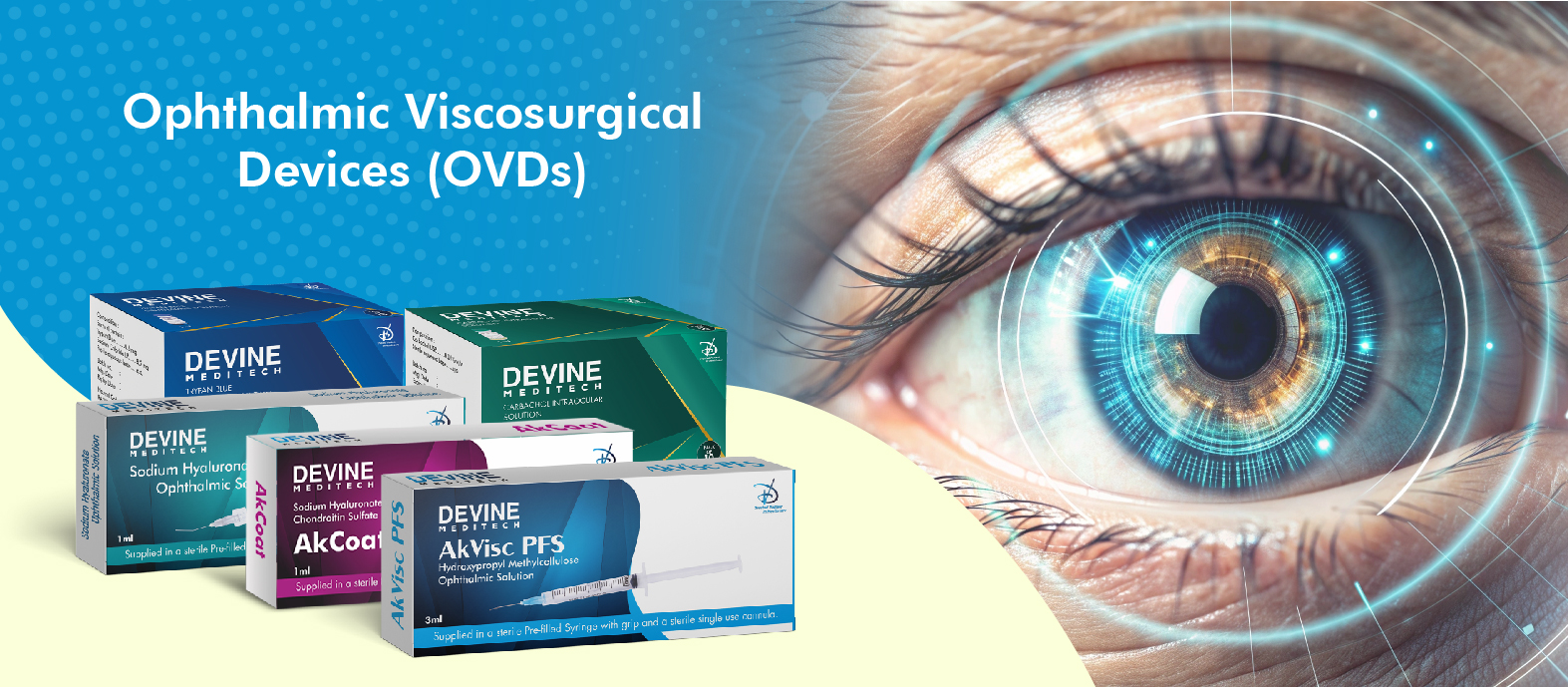 Ophthalmic OVD manufacturer & Suppilers in India