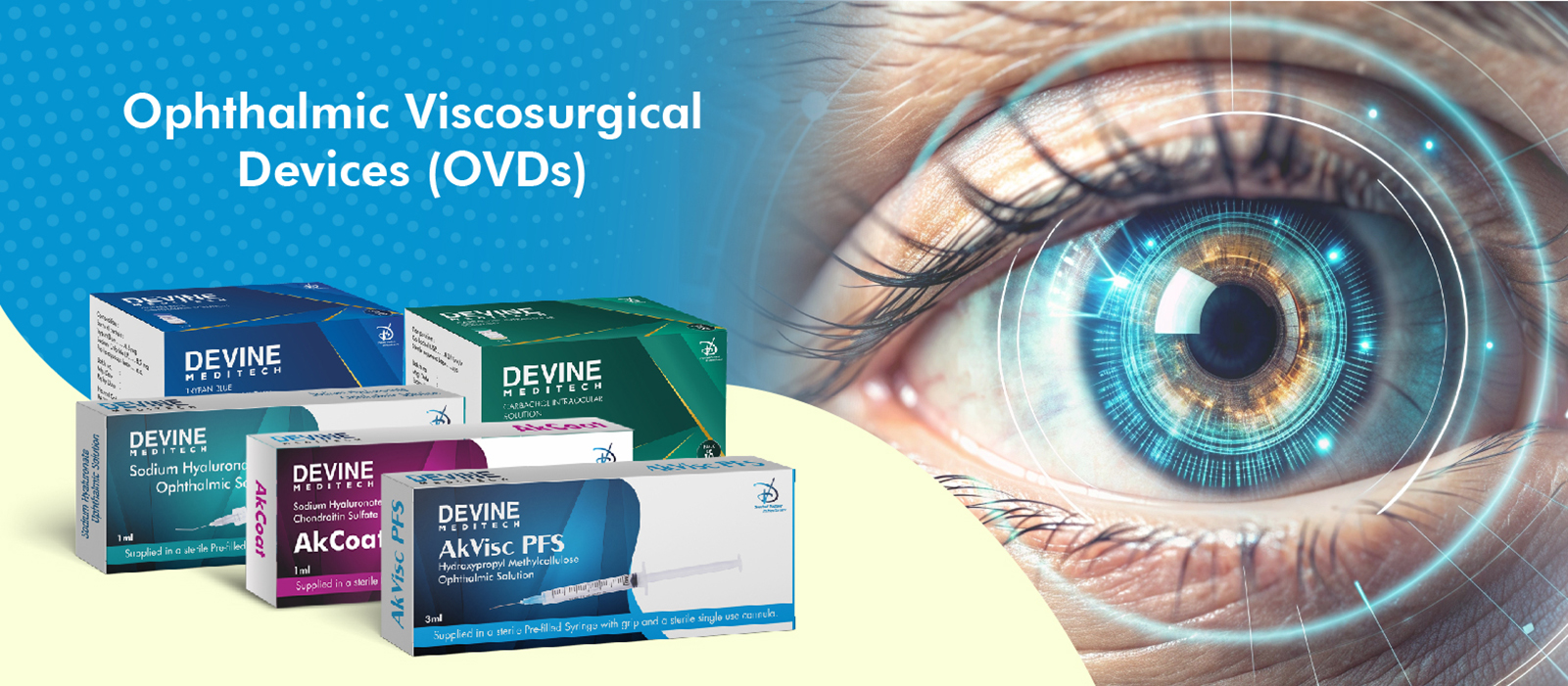 Ophthalmic OVD manufacturer & Suppilers in India