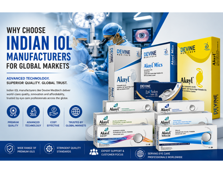 Why Choose Indian IOL Manufacturers for Global Markets